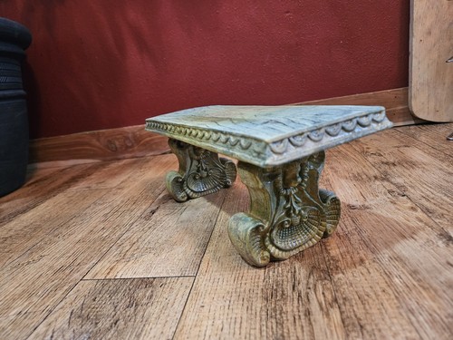 Vtg mini concrete cast - concrete,