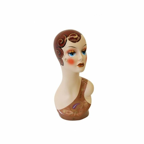 Vintage costume style painted - style,