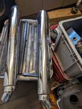 Triumph Thunderbird Silencers mint condition 