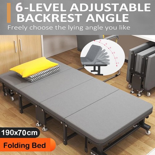 Heavy duty single folding bed - heavy,