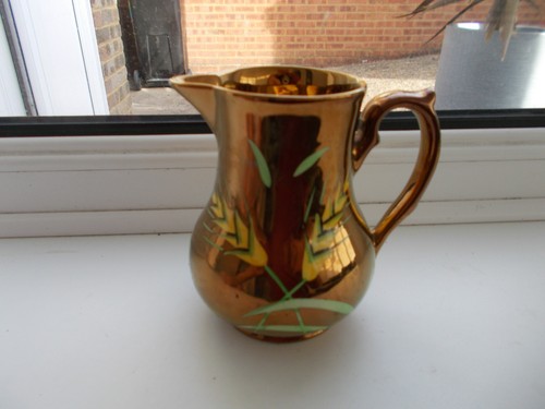 Vintage wade copper gold - copper,