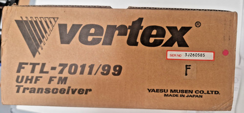 Yaesu vertex ftl - yaesu,