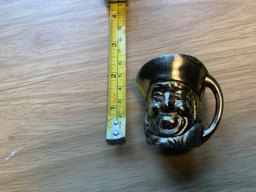Vintage miniature brass toby - vintage,