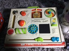 Fisher Price Activity Center Boxed Baby 1970s 1980s Classic Young Children