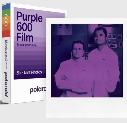 Polaroid purple 600 - film,