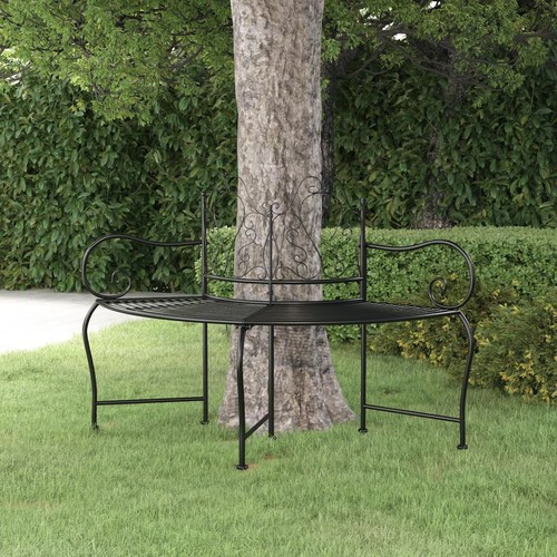 Outdoor patio black - black, steel