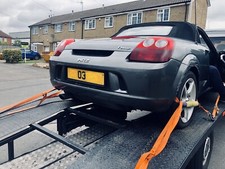 TOYOTA MR2 ROADSTER 1.8 6 SPEED 1ZZ-FE 1999-2007 FOR SPARES PARTS BREAKING