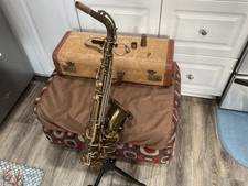 1946? King H.N. White Zephyr Alto Saxophone Sax with Original Case!