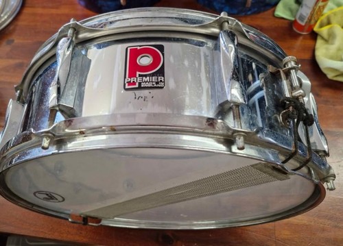 Premier vintage steel snare - premier,