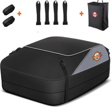 Sailnovo Roof Bag Roof Box 15 Cubic/ 430L Waterproof 1000D Car Roof Bag,