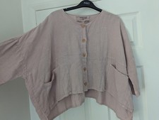 GRIZAS Washed Pure Linen Boxy