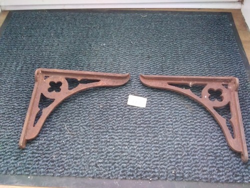 Antique cistern brackets - ,