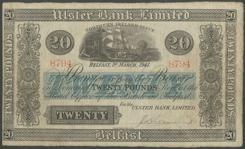 Northern ireland ulster - ulster, bank