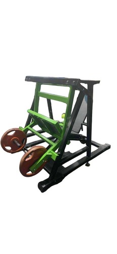 Horizontal plate loaded leg - plate,