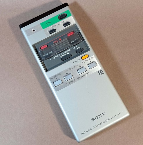 Sony rmt 211 betamax video - rmt-211,