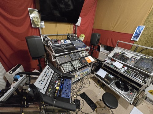 Music studio desk - music, custom