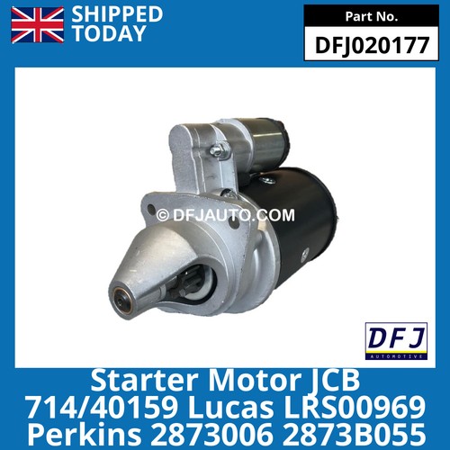 Starter motor jcb - jcb, 714/40159