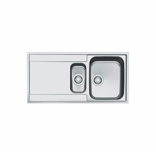 Franke Maris 1.5 Bowl Inset Chrome Stainless Steel Kitchen Sink wit 127.0305.146