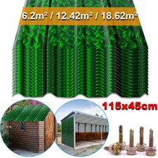 Corrugated Roofing Sheets Metal Roofing Covers Garage Shed Carport 12x/24x/36x
