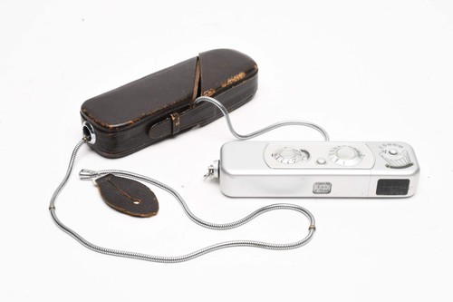 Minox spy camera case - spy, w/case