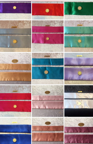 Satin wedding party sash - wedding,