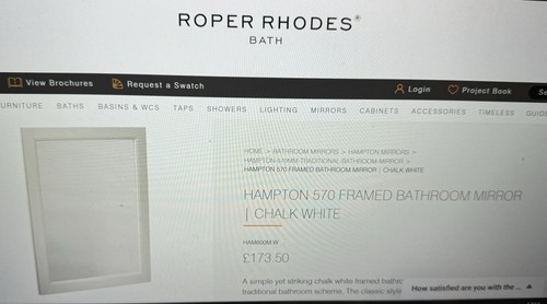 Hampton mirror - hampton,