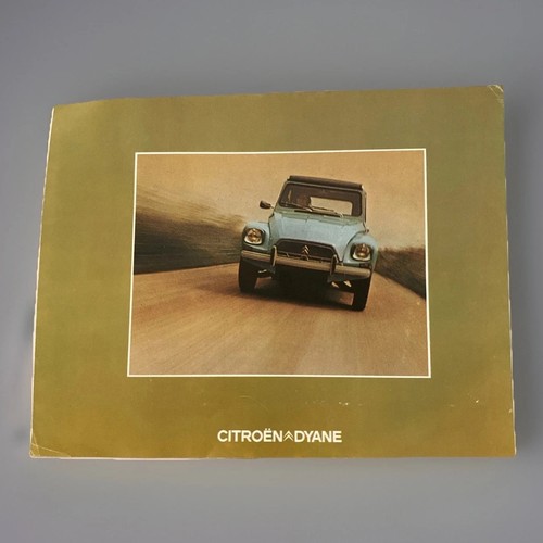 Vntg citroen dyane car - citroen,
