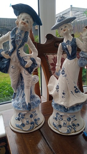 Pair large capodimonte - large,