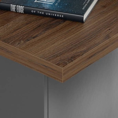 Dark oak laminate - dark, worktops