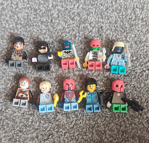 Lego minifigure lot - lego, 10