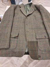 Mens Norfolk Tweed Jacket  Size 48
