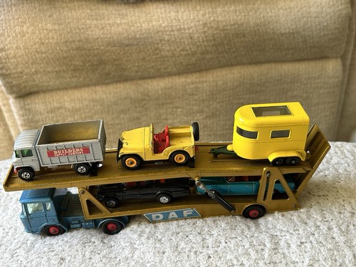 Vintage matchbox daf car - vintage,