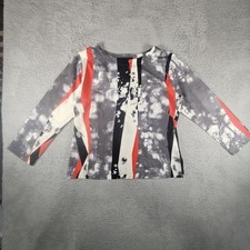 BITTE KAI RAND Dessin Haru Top Womens M Abstract Scandinavian Designer Lagenlook