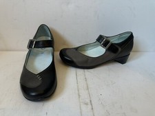 Wolky Black Leather Shoes Size UK 4 EU 37