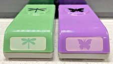Creative Memories Butterfly Pocket Punch & Dragonfly Pocket Punch Set CM Retired