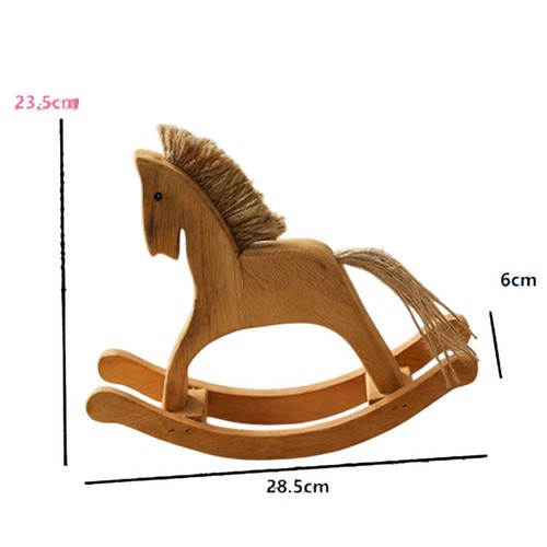 Handmade wooden rocking horse - handmade,