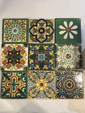 MEXICAN TILES Large Verdant  -