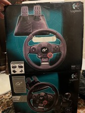 Logitech Driving Force GT Force Steering Wheel & Pedals USB PS3/ PC BOXED
