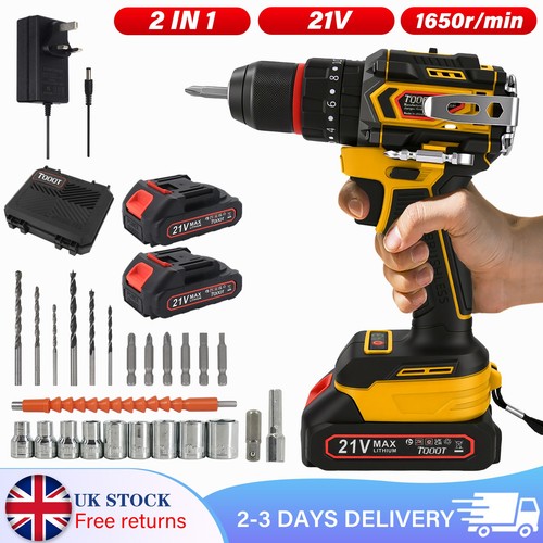 Battery 21v cordless drill - 2,