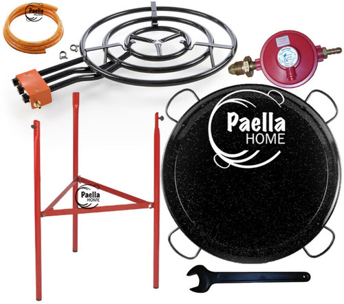 90cm enamelled paella pan - 90cm, +