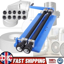 18" Bead Roller Former Swager Rotary Metal Sheet Swaging Machine 6 Roll Set UK