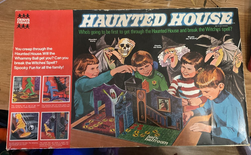Haunted house board game - 👻,