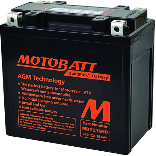 Motobatt battery for - battery, hp2