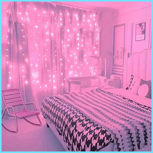 Usb curtain string lights - usb,