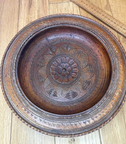 Large vintage floral wooden - large,