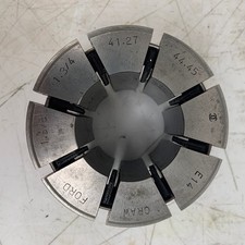 Crawford Plain Bore Multi Bore Collet T285-R-E14 for Capstan Lathe Chuck.