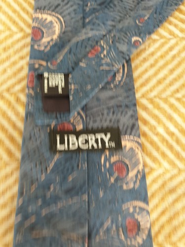 Liberty cotton hera tie 9cm - cotton,