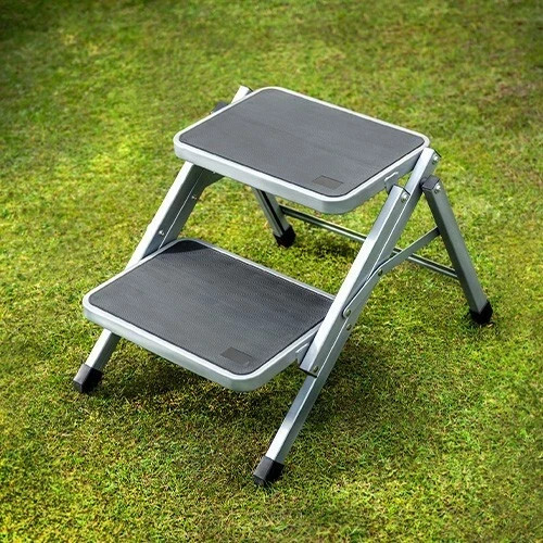 Folding double caravan step - double,