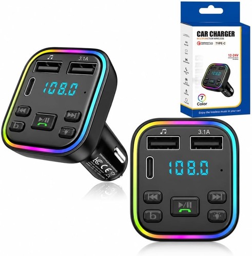 Bluetooth car transmitter - fm,