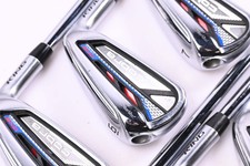 Cobra King Radspeed One Length Irons / 5-PW+GW / Regular Flex KBS Tour Shafts